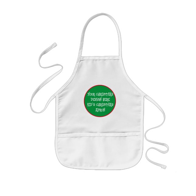 Tablier Enfant "Custom Kid's Apron - Téléchargez votre design (Devant)