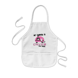 Tablier Enfant Cute BBQ Camping Apron pour enfants