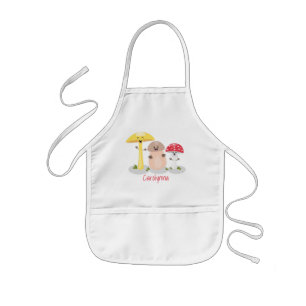 Tablier Enfant Cute kawaii champignon champignon toadstool