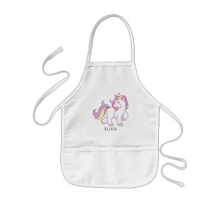 Tablier Enfant Cute Magique Unicorn Personnalisé