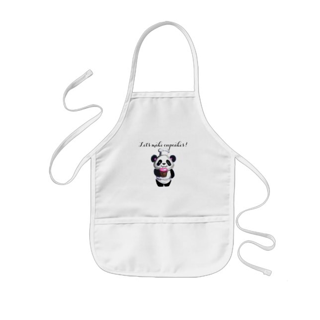 Tablier Enfant Cute Panda Bear Apron (Devant)
