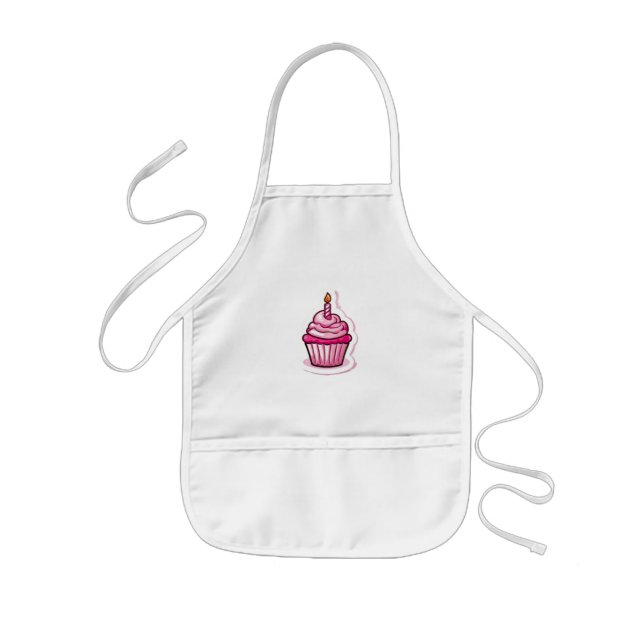 Tablier Enfant Cute Pink Cupcake Apron (Devant)