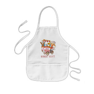 Tablier Enfant Cute unisex gamme crème glacée ajouter nom