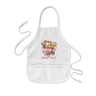 Tablier Enfant Cute unisex gamme crème glacée ajouter nom