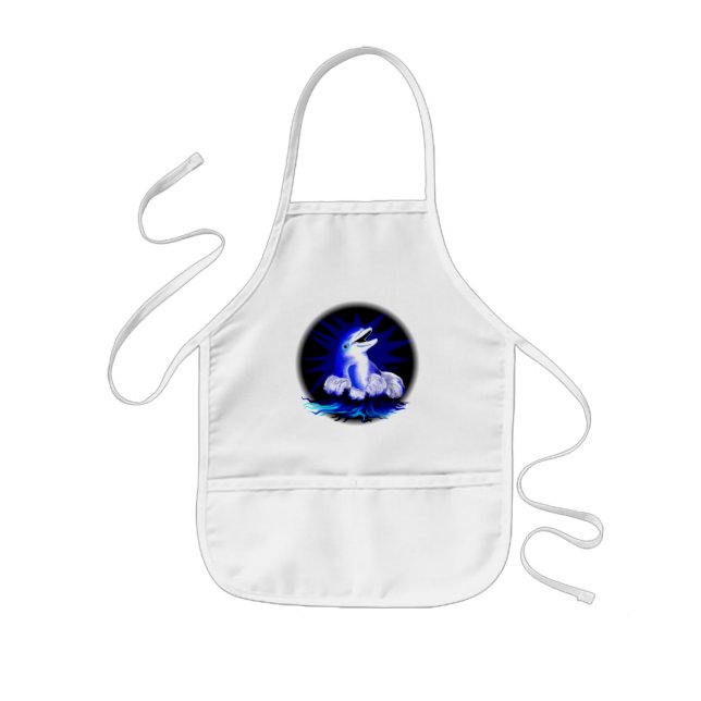 Tablier Enfant Dauphin riant (Devant)
