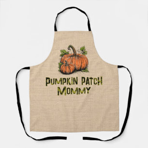 Tablier Enfant de la citrouille Faux Burlap Halloween