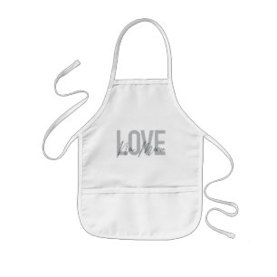 Tablier Enfant Design moderne, simple, chic, cool Love Nouveau Me