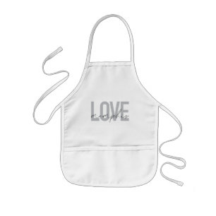 Tablier Enfant Design simple, moderne, urbain, cool Love Memphis