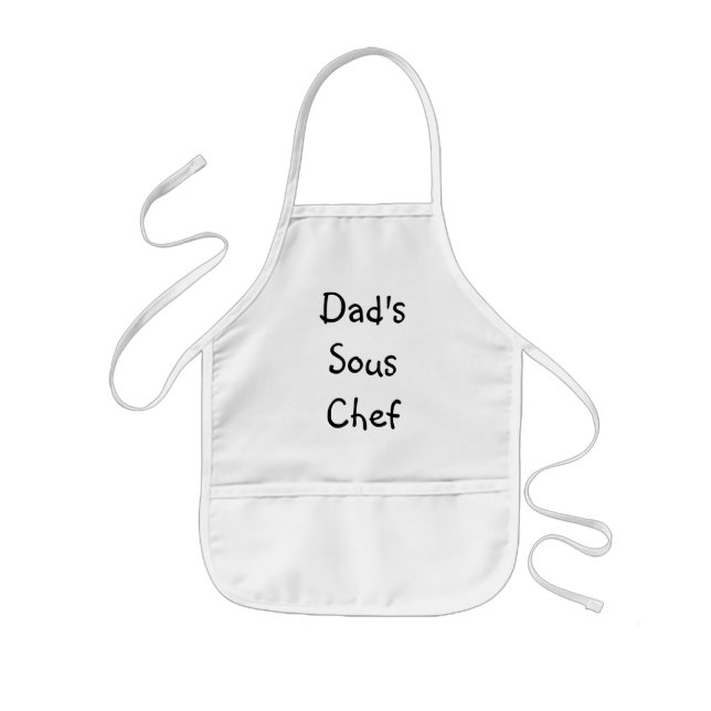 Tablier Enfant Designs De Gina *Sous-Chef* Apron Apron (Devant)
