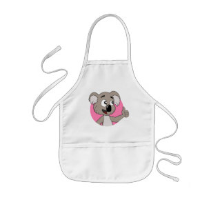 Tablier Enfant Dessin de Koala bear
