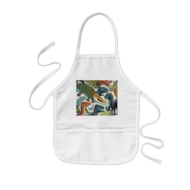 Tablier Enfant Dinosaur Apron pour enfants (Devant)