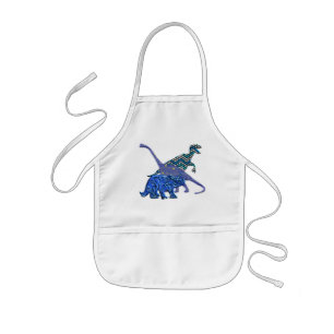 Tablier Enfant Dinosaur Gang