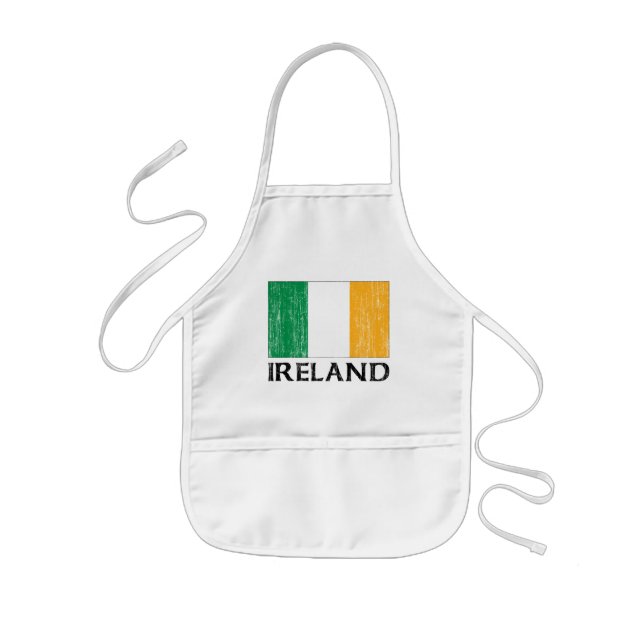 Tablier Enfant Drapeau de l'Irlande (Devant)