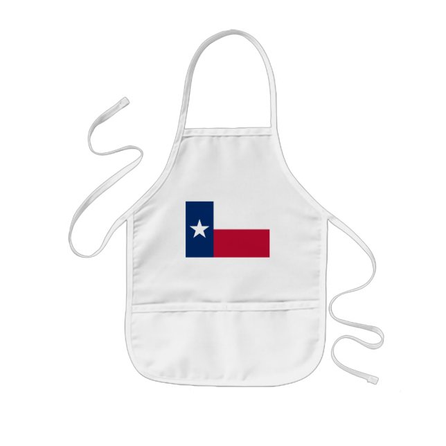 Tablier Enfant Drapeau du Texas (Devant)