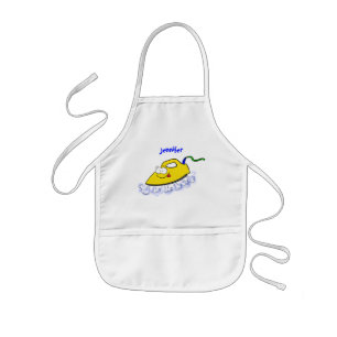 Tablier Enfant Drôle dessin animé linge de fer