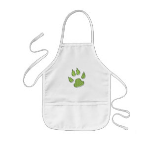 Tablier Enfant empreinte de patte