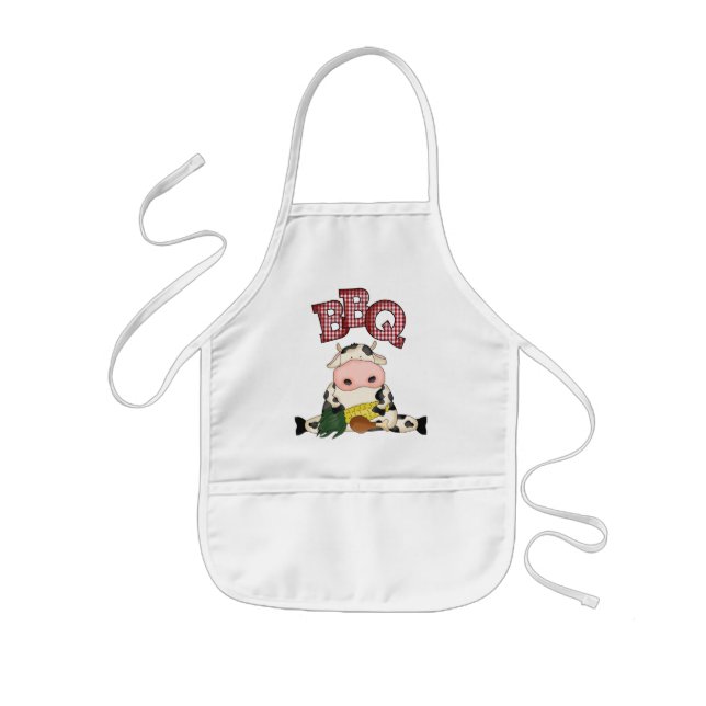 Tablier Enfant Enfants BBQ Apron nourriture (Devant)