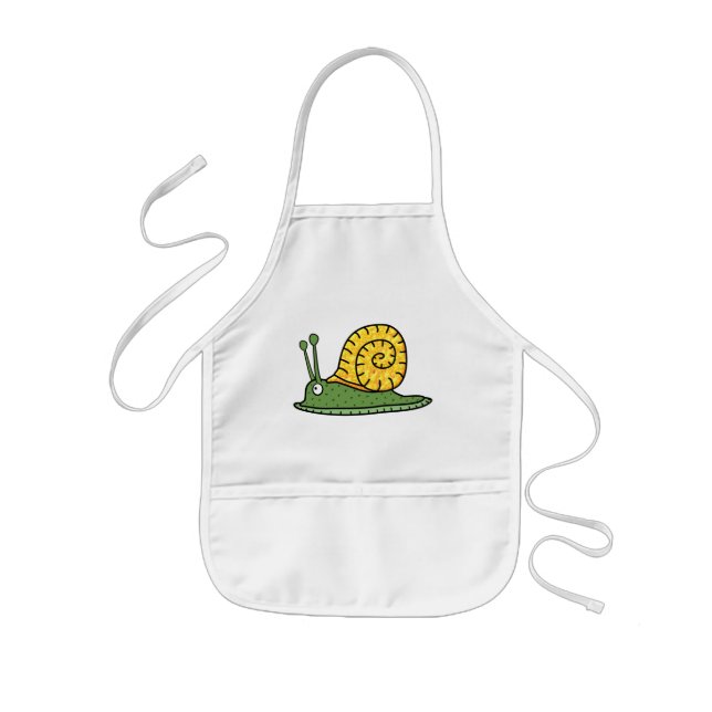 Tablier Enfant Escargot (Devant)
