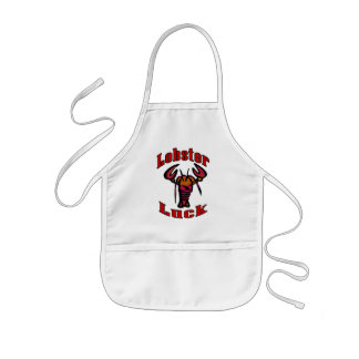 Tablier Enfant Espace Art Homard élégant