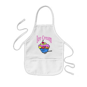 Tablier Enfant Espace de crème glacée