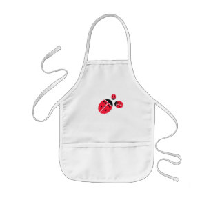 Tablier Enfant famille de coccinelle