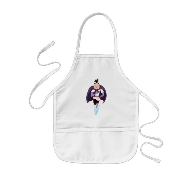 Tablier Enfant Fille impressionnante (Devant)