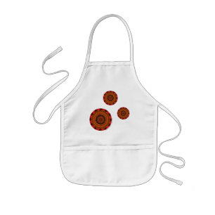 Tablier Enfant Fire Mandala Apron