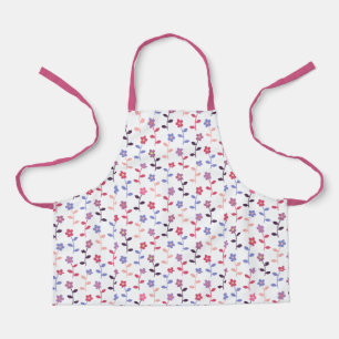 Tablier Enfant floral mignon