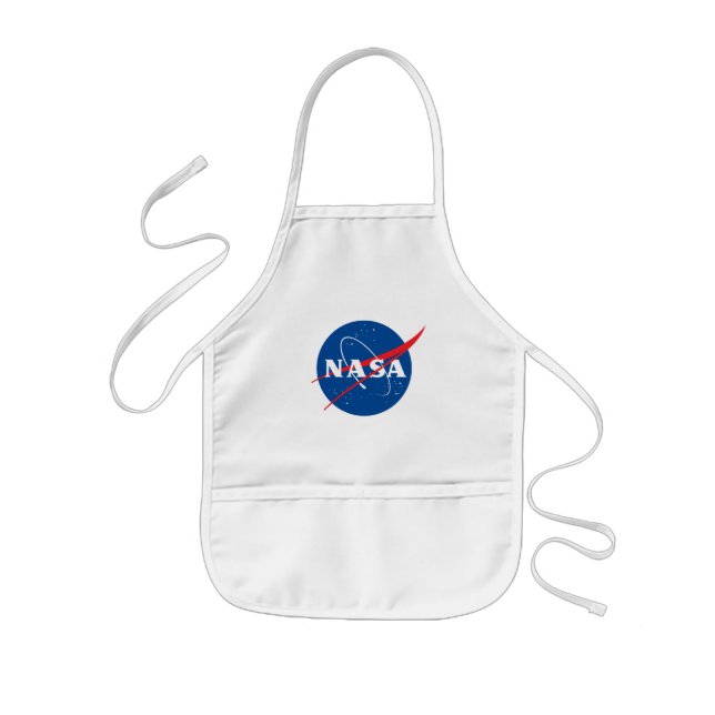 Tablier Enfant Fumée artisanale Iconique de la NASA (Devant)