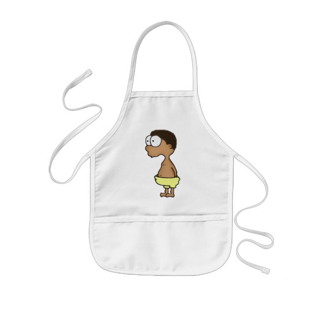 Tablier Enfant Garçon de couche-culotte (Devant)