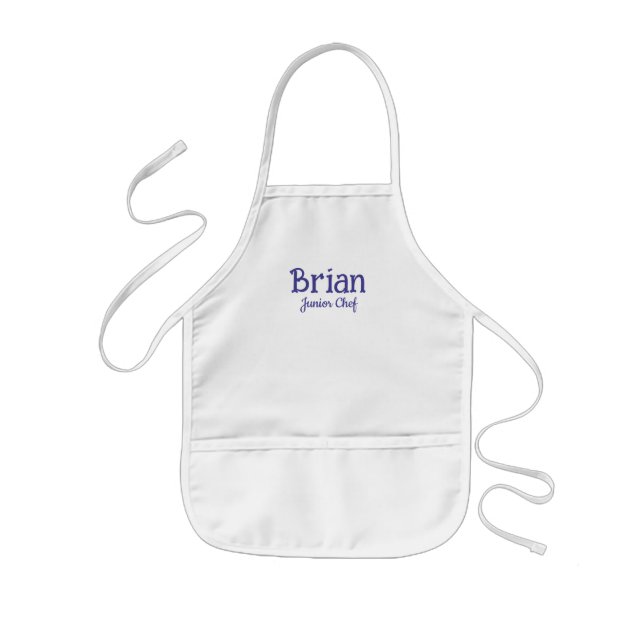 Tablier Enfant Garçons Chef Junior (Devant)