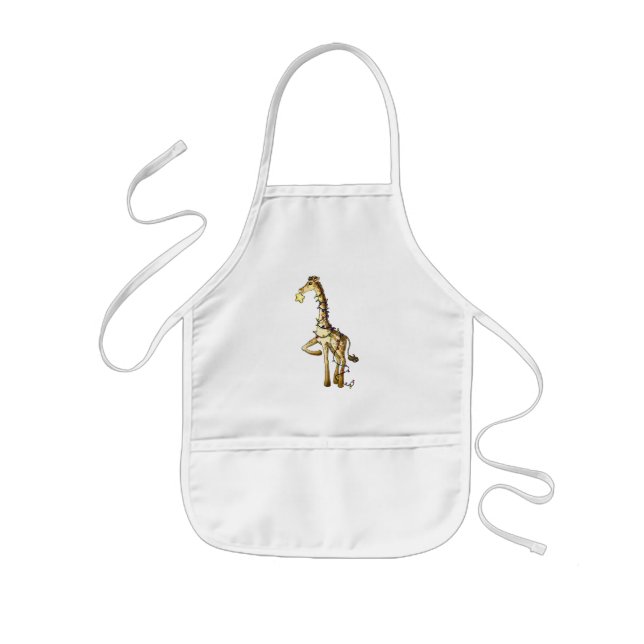 Tablier Enfant Girafe brillante (Devant)
