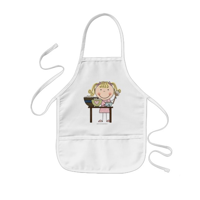 Tablier Enfant Goldilocks badine le tablier (Devant)