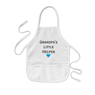 Tablier Enfant Grand-père's Little Helper Grandkids' Apron
