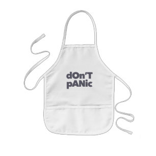 Tablier Enfant Graphique cool moderne, simple et audacieux de Don