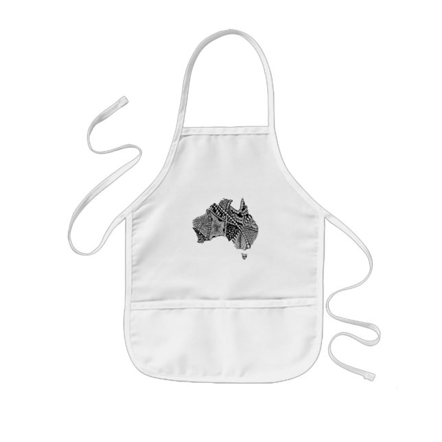 Tablier Enfant gribouillis (Devant)