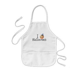 Tablier Enfant Halloween Citrouille Apron