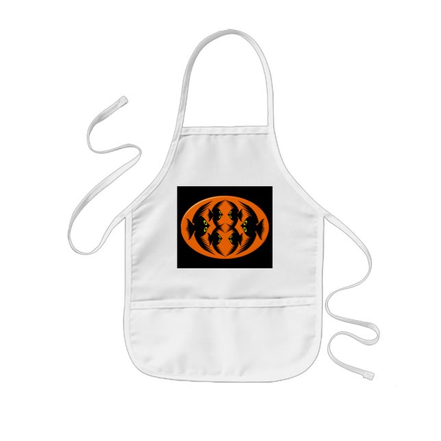 Tablier Enfant Halloween Crows Cuisine pour enfants Apron (Devant)