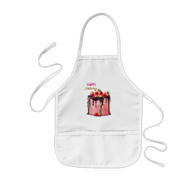 Tablier Enfant Happy Birthday Kids' Apron (Devant)