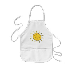 Tablier Enfant Happy Face Sun - Apron