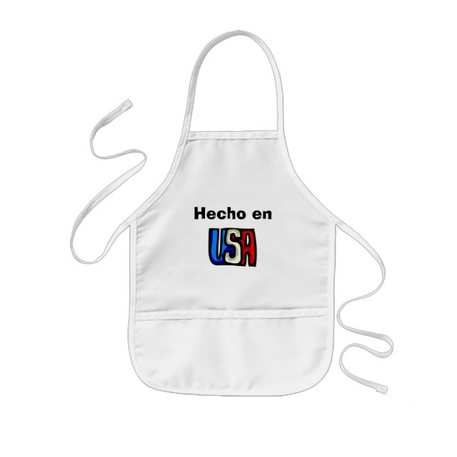 Tablier Enfant Hecho en USA Apron (Devant)
