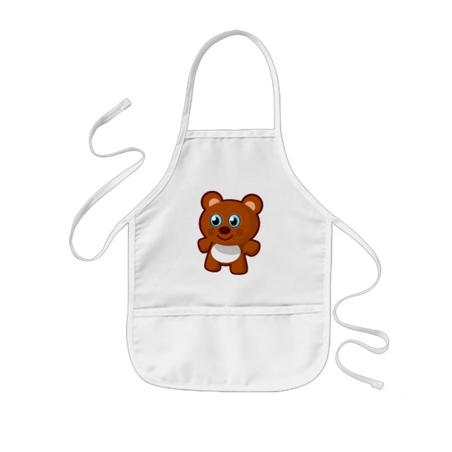 TABLIER ENFANT HEUREUX TEDDY BEAR (Devant)