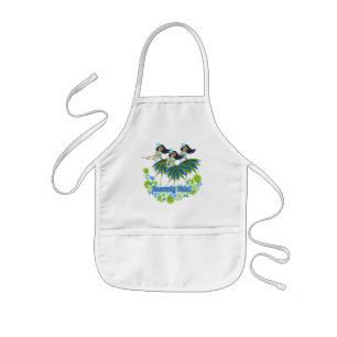 Tablier Enfant Hula Kids Apron paradis