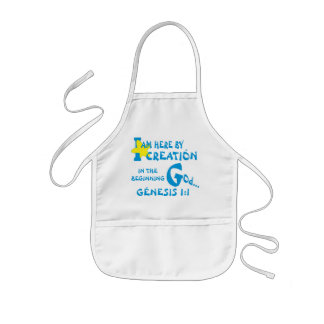Tablier Enfant Ici Par Apron De Création© Eng