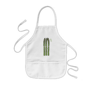 Tablier Enfant Illustration d'Asparagus