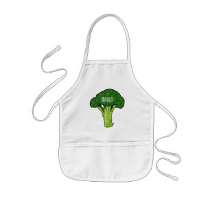 Tablier Enfant Illustration de Broccoli