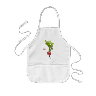 Tablier Enfant Illustration de dessin Radish