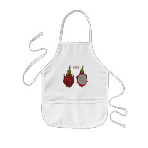 Tablier Enfant Illustration de dragon fruit