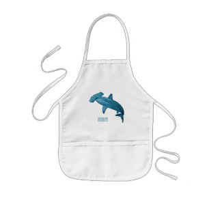 Tablier Enfant Illustration de requin marteau