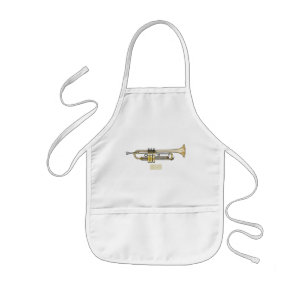 Tablier Enfant Illustration de trompette